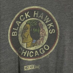 Chicago Blackhawks Tshirt nhl hockey large